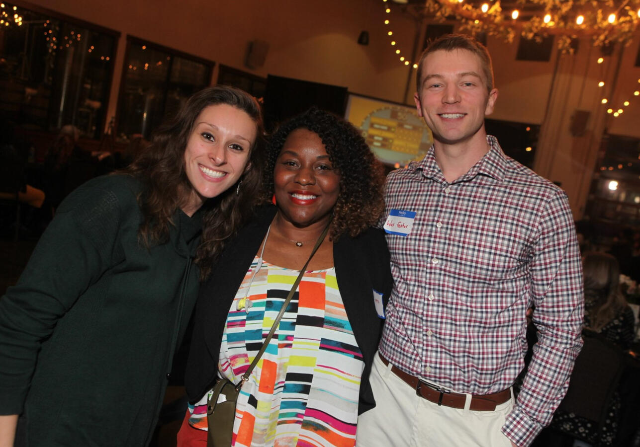 Wes Foster with Network Members